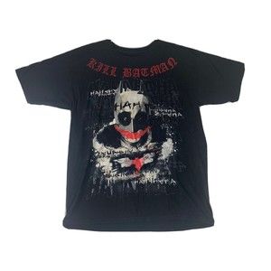 Ecko Unltd Kill Batman DC Comics Men’s Black T-Shirt - Large EUC GRUNGE